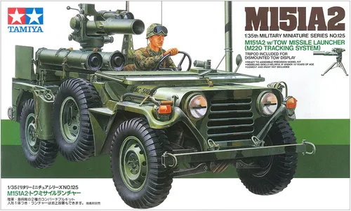 Vista 2 de Tamiya 1/35 US M151A2 W/Lanzamisiles de remolque