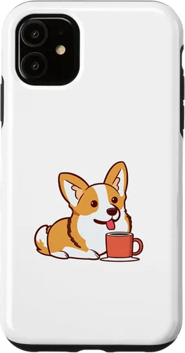 Vista 8 de Corgis & Coffee Case for iPhone 17