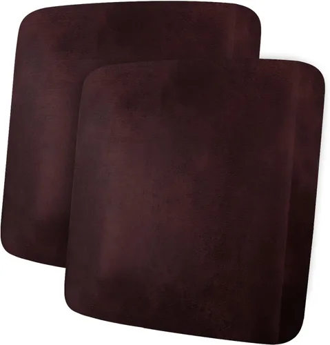 Vista 82 de ANARACHON Fundas de cojín de sofá con aspecto de cuero, juego de fundas de asiento de sofá, protector de muebles para sillón seccional, sofá biplaza