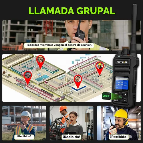 Vista 9 de Retevis NR30S Radio de 2 vías de largo alcance, reducción de ruido