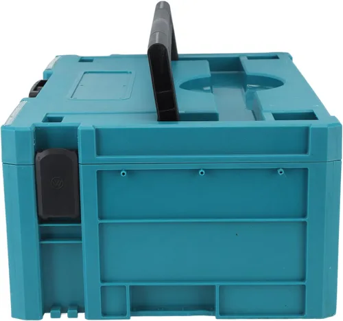 Vista 9 de Bandeja portátil F2, hardware Pla Sto con asa, caja de herramientas apilable para uso doméstico, herramienta ABS con ajuste de doble mango y carga