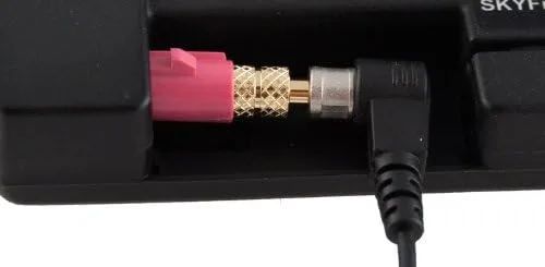 Vista 8 de Antena XM de radio satelital XMICRO y XMICRO2 con adaptador FAKRA dorado personalizado