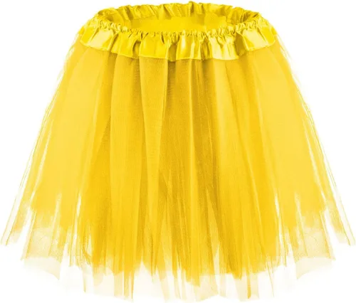 Vista 2 de Falda tutú para niña, falda de baile de ballet, falda de disfraz de hadas para fiesta