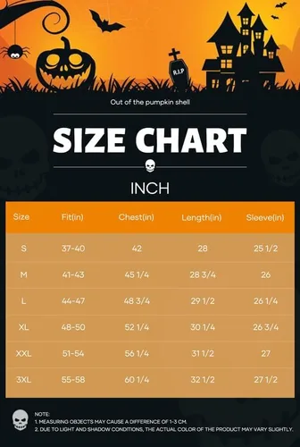 Vista 6 de Arvilhill Sudadera con capucha divertida de calabaza para hombre con disfraz de Halloween