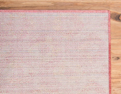 Vista 9 de Unique Loom Rainbow Collection - Alfombra geométrica abstracta moderna acuarela rosa (2 pies 2 pulgadas x 3 pies)