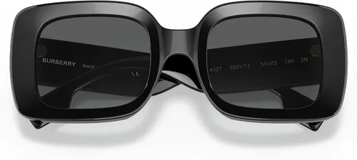Vista 5 de BURBERRY Gafas de sol BE 4327 300111 Delilah Negro Gris Gradient, Dalila Negro Gris Gradiente