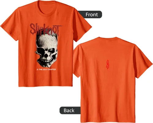 Vista 74 de Slipknot Tribal Calavera playera, niños 12, Rojo