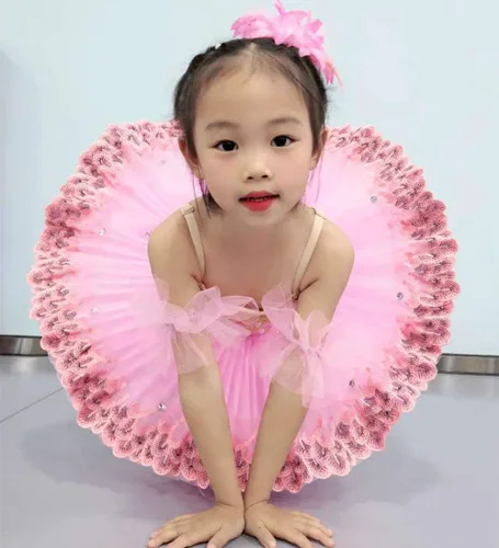 Vista 3 de womenbride Vestidos profesionales de ballet tutú para niñas y niñas