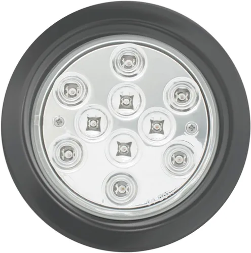 Vista 10 de Grand General 76850 - Luz LED (4 pulgadas Mega 10 Plus Am/Am con montaje en brida SS y coleta), 1 paquete