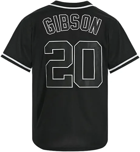 Vista 3 de Josh Gibson Homestead - Camiseta de béisbol para hombre #20 con costuras S-XXXL