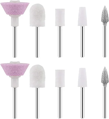 Vista 7 de 6 unidades de repuesto para limas de uñas compatibles con kit de uñas Finish Touch Flawless