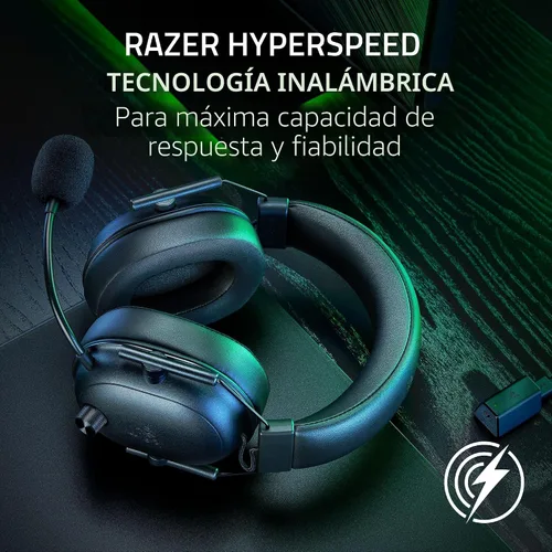 Vista 4 de Razer BlackShark V2 HyperSpeed Auriculares inalámbricos para juegos para PC