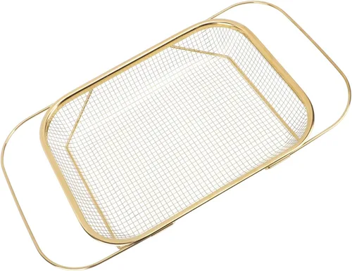 Vista 5 de Colador sobre el fregadero, cesta colador de acero inoxidable, cesta de malla fina para cocina casera
