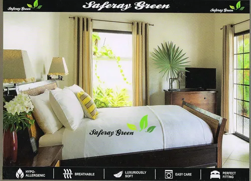 Vista 8 de Hotel Luxury - Juego de funda de edredón de 3 piezas de doble tono, 850 hilos, 100% algodón orgánico, colección de ropa de cama de alta calidad
