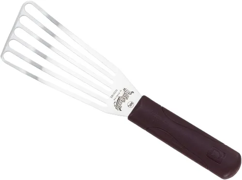 Vista 9 de Espátula "Hell's Handle" de Mercer Culinary, de 5 x 4 pulgadas, resistente, Plateado