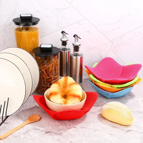 Vista 7 de Patelai 12 soportes acogedores para microondas para alimentos calientes, aptos para microondas, protegen tus manos, soporte multiusos a prueba