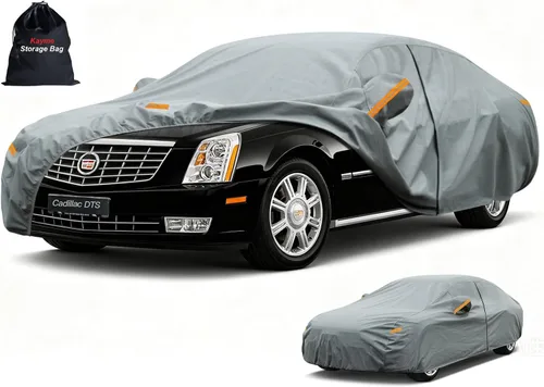 Vista 166 de Kayme Funda de Coche de Servicio Pesado Impermeable para Todo Tipo de Clima, Ajuste Personalizado para Tesla Model S, Cubierta Exterior Completa