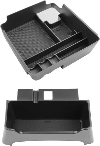 Vista 8 de CDEFG 2Pcs for 2022-2026 Nissan Frontier Center Console Organizer Tray