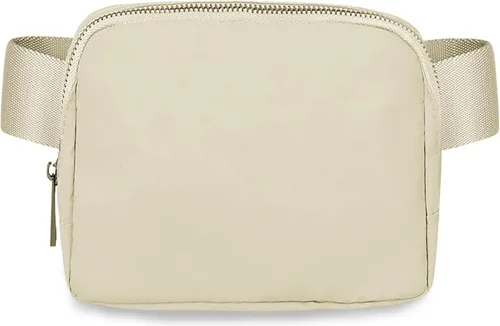 Vista 11 de Riñonera unisex con correa ajustable, bolsa de cintura pequeña, Negro -, Fifteen Riñonera