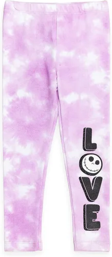 Vista 6 de Disney Nightmare Before Christmas - Conjunto de camiseta y leggings para niñas de Sally Jack Skellington