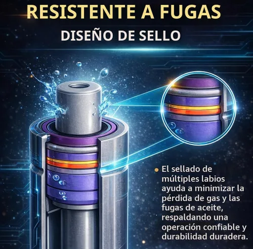 Vista 5 de Cantidad (2) QiMox Soportes de elevación para puerta trasera, puntales compatibles con Dodge Durango 2011-2021 con puerta trasera eléctrica