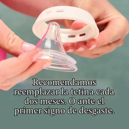Vista 7 de Tommee Tippee Pezones triangulares de cierre profundo de inicio natural, rápido, 19.7 ft+