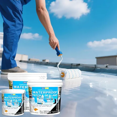 Vista 9 de Hupeyna Sellador impermeable, revestimiento impermeable transparente líquido, agente de reparación antifugas, adhesivo invisible a prueba de agua
