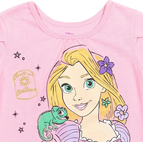 Vista 6 de Disney Princess Moana Frozen - Conjunto de 3 piezas con falda de malla de tul y coletero, para niñas pequeñas a niños grandes