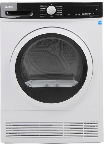 Vista 5 de Avanti Secadora de ropa de carga frontal compacta de 4.0 pies cúbicos de capacidad, certificado ENERGY STAR con controles digitales, 15 ciclos