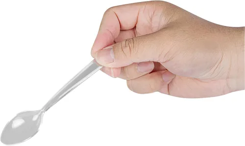 Vista 11 de Restaurantware Moderna - Cucharas desechables de 5.5 pulgadas, 250 cucharas de postre pequeñas reciclables, resistentes a las grietas para todo tipo
