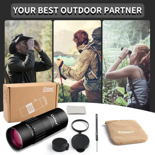 Vista 7 de Telescopio Monocular Olimt 8x32 Mini Monocular de Bolsillo Monoculares Compactos para Adultos