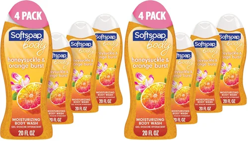 Vista 13 de Softsoap Jabón corporal de eucalipto y menta, gel de baño hidratante, 20 onzas, (paquete de 4)