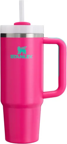 Vista 289 de STANLEY Quencher H2.0 Vaso Térmico con Asa y Pajita 64 oz Tapa Flowstate de 3 Posiciones Gran Capacidad para Viajes y Deportes Vaso de Acero