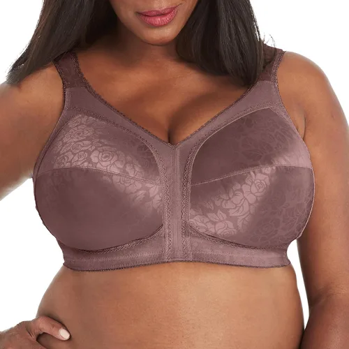 Vista 26 de Playtex Brasier inalámbrico para mujer, sujetadores de talla grande de 18 horas disponibles, cobertura completa, alisado, 4693, paquete individual