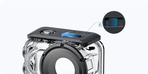 Vista 7 de Insta360 Kit de buceo GO 3, incluye estuche de buceo Insta360 GO 3 y agarre flotante