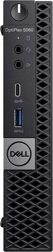 Vista 3 de Dell Computadora de escritorio Micro OptiPlex 5060 Hexa Core Intel i5 (3.2) RAM DDR4 de 16 GB Estado sólido SSD de 1 TB Windows 11