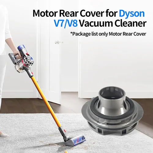 Vista 4 de Cubierta trasera del motor para Dyson V7 V8 Partes de repuesto de la cubierta trasera del motor de la aspiradora Accesorios (1 unidad)