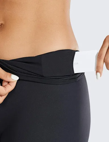 Vista 4 de CRZ YOGA - Leggings deportivos para mujer colección Naked Feeling, para entrenamiento, entrepierna de 25pulgadas y largo de 78, con cintura alta