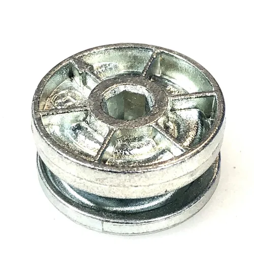 Vista 2 de ReplacementScrews Cerraduras de rueda de leva compatibles con IKEA Parte 115349 (TYSSEDAL, HEMNES), levas en espiral de 0.984 in, versión pequeña