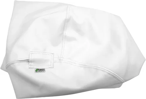 Vista 32 de Bean Products Funda de vinilo para puf de barco marino, estilo retro, resistente a la intemperie, para adultos, funda lavable sin relleno, cómoda