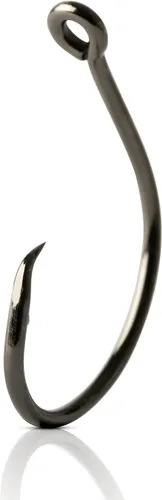 Vista 2 de Mustad Círculo de compensación demonio, 1 x fuerte, níquel negro