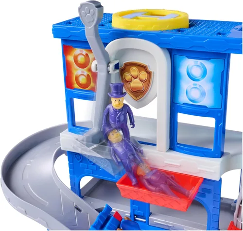 Vista 8 de Paw Patrol: Pup Squad, Search & Rescue HQ Playset con vehículo y 2 figuras
