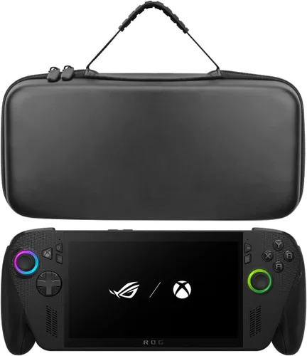 Vista 8 de Miimall Compatible with PlayStation Portal Travel Case, PS Portal Carrying Case PU + EVA Shockproof Anti Scratch Hard Travel Carrying Case Travel