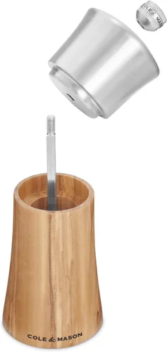 Vista 9 de Cole & Mason Bromley Molinillo de Sal, 6" - Molinillo de Sal con Mecanismo de Molienda Ultra Afilado - Salero que Mejora el Sabor - Molino