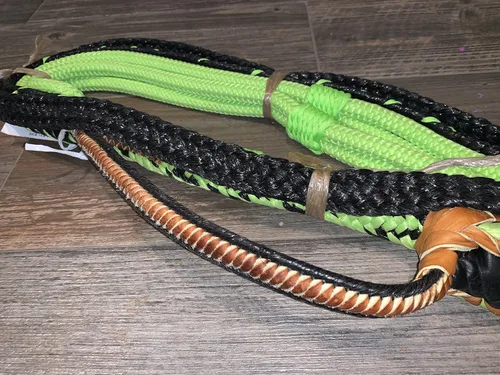 Vista 6 de Cuerda de toro Poly Pro 9x7 LH 3/4" x 3/4" - EPT Bull Ropes Rodeo Rider 16