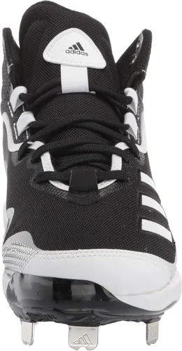 Vista 2 de adidas Fv9357 - Tenis de béisbol para hombre, Núcleo negro y blanco.