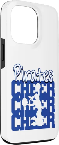 Vista 24 de Pirates Cheer Back to School Cheerleading Spirit B Case for iPhone 16