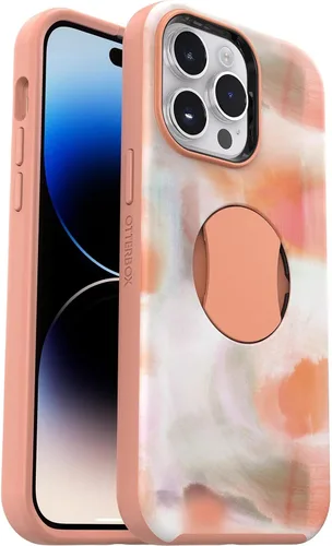 Vista 6 de OtterBox OTTERGRIP Symmetry Series - Funda para iPhone, embalaje no minorista (negro, iPhone 14 Pro Max)