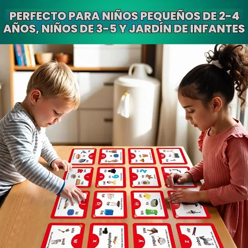 Vista 3 de ABC Learning - Tarjetas flash para niños de 3 a 5 años, tarjetas flash