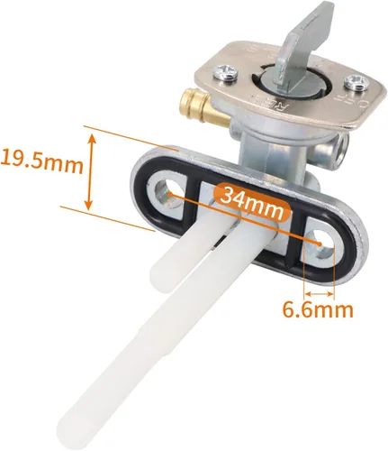 Vista 4 de KIPA Interruptor de válvula de gasolina para Yamaha Moto-4 YFM 200 225 250 350 660 450 XT 225 350 600 TTR 90 125 230 ARCTIC CAT 300 400 SUZUKI